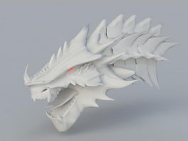 Dragon Head 3d model preview