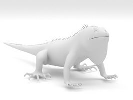Big Lizard 3d model preview