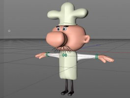 Cartoon Chef 3d preview