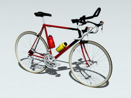 Gitane Bicycle 3d model preview