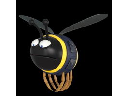 Cute Cartoon Bee 3d preview