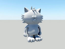 Cartoon Cat 3d preview