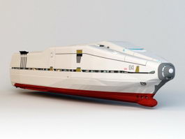 SciFi - 2012 Ark Ship 3d preview
