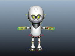 Bot Rig 3d model preview