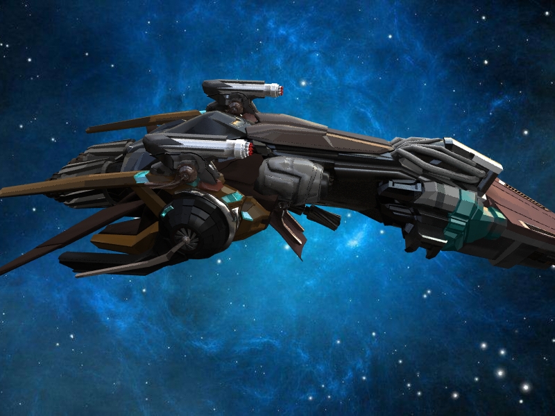 Sci Fi Starship 3d model Maya files free download