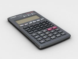 Electronic Pocket Calculator 3d preview