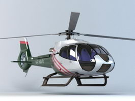 Commercial Helicopter 3d preview