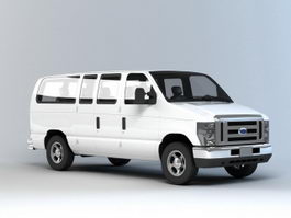 Ford Minibus 3d preview