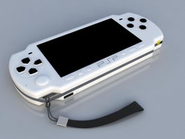 PSP-2000 3d model preview