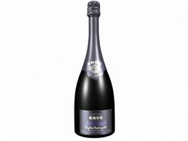Krug Champagne 3d preview