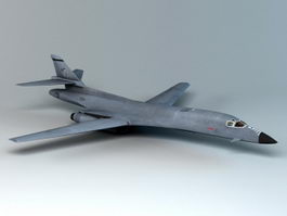 B-1 Lancer Bomber 3d model preview