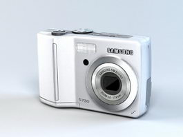 Samsung S730 Digital Camera 3d model preview