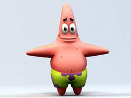 Patrick Star 3d preview