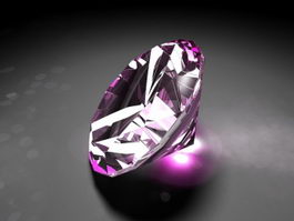 Pink Diamond 3d model preview