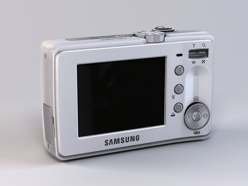 Samsung Digimax S630 Digital Camera 3d rendering