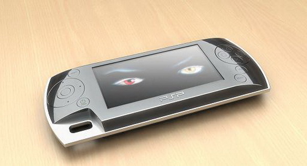 Sony PlayStation Portable 3d rendering
