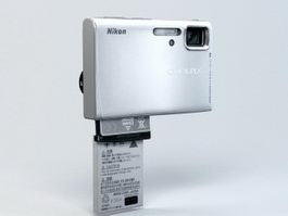 Nikon Coolpix S51 3d model preview