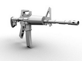 M4 Carbine 3d model preview