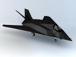 F-117 Nighthawk Stealth Fighter 3d model 3D Studio,Object files free ...