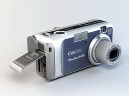 Canon PowerShot A450 3d model preview