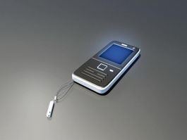 Nokia N78 3d model preview