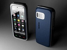 Nokia 5800 XpressMusic 3d model preview