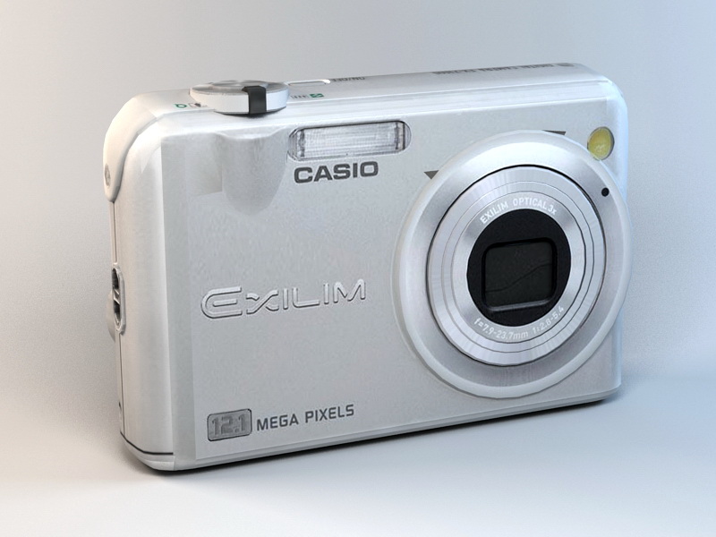 Casio Exilim EX-Z1200 3d rendering