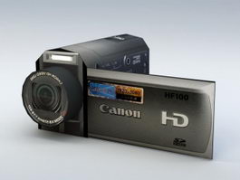 Canon Camera DV 3d model preview