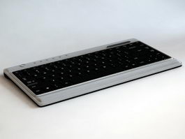 Desktop Keyboard 3d model preview