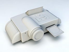 DVD Player Projector Combo 3d model preview