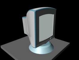 Old Monitor 3d model preview