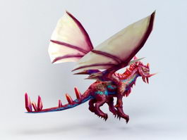 Guardian Dragon 3d model preview
