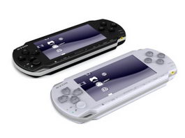 Sony PSP 3d model preview