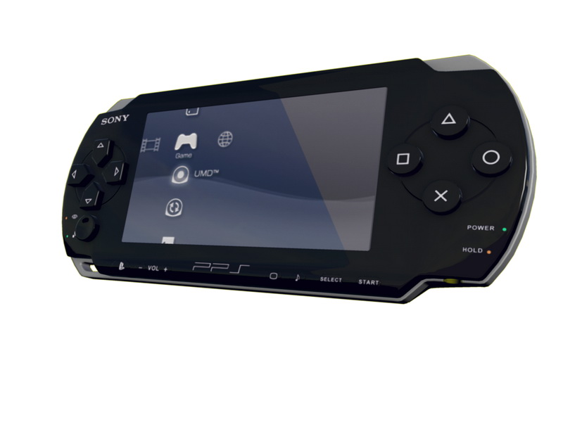 Sony PSP 3d rendering