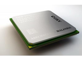 AMD Athlon Processor 3d model preview