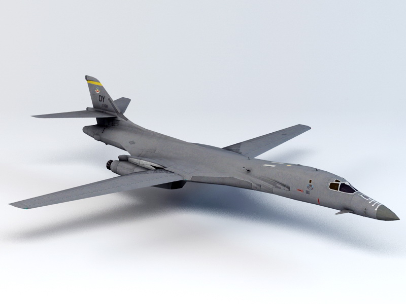 B-1B Lancer 3d rendering
