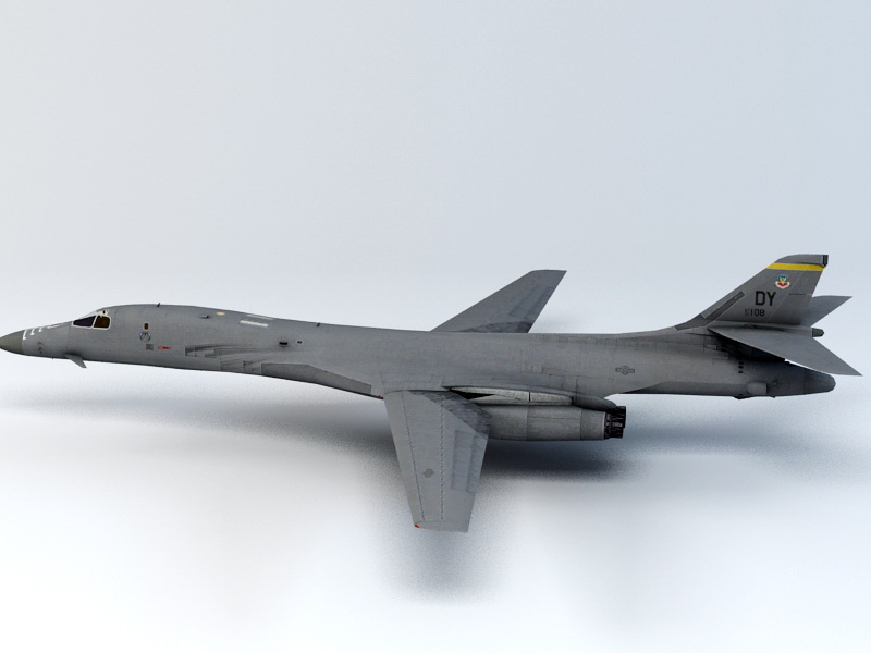 B-1B Lancer 3d rendering