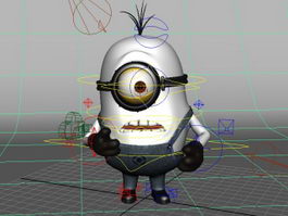 Minion Stuart Rig 3d preview