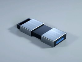 USB Drive 3d preview