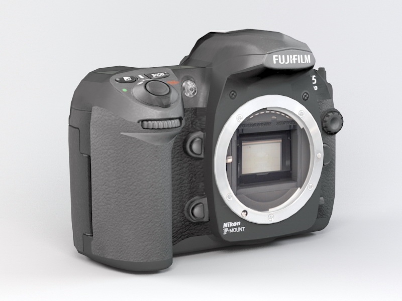 Fujifilm FinePix S5 Pro 3d rendering