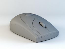 Wireless Computer Mouse 3d model preview