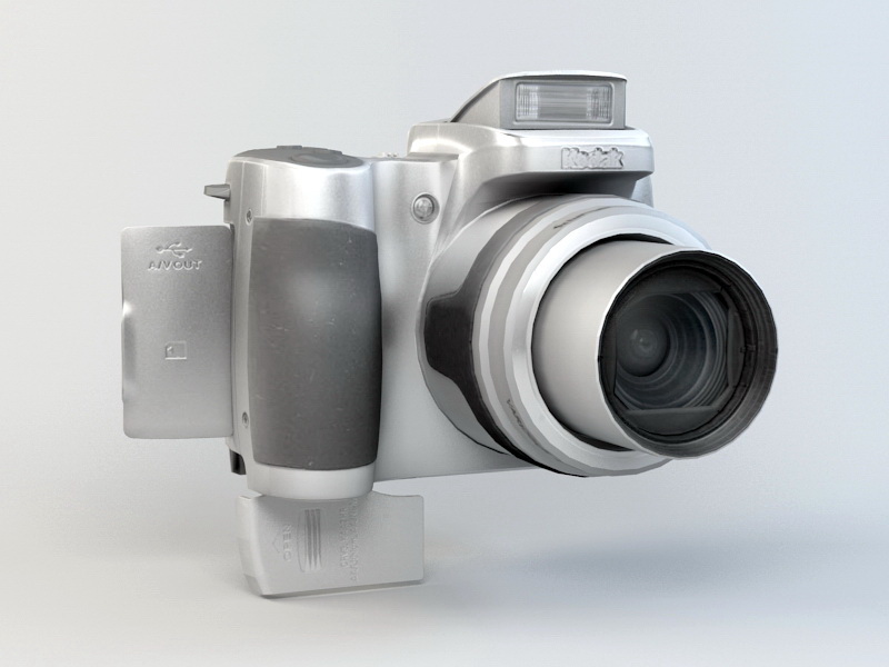 Kodak EasyShare Z1275 Camera 3d rendering