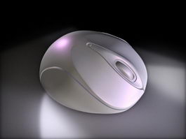 Microsoft Wireless Mouse 3d model preview