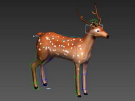 lightwave 3d deer