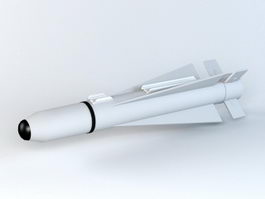 ASM Missile 3d model preview
