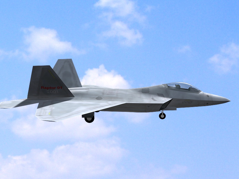f22 free 3d object download