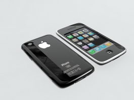 Apple iPhone 6 Black 3d model preview