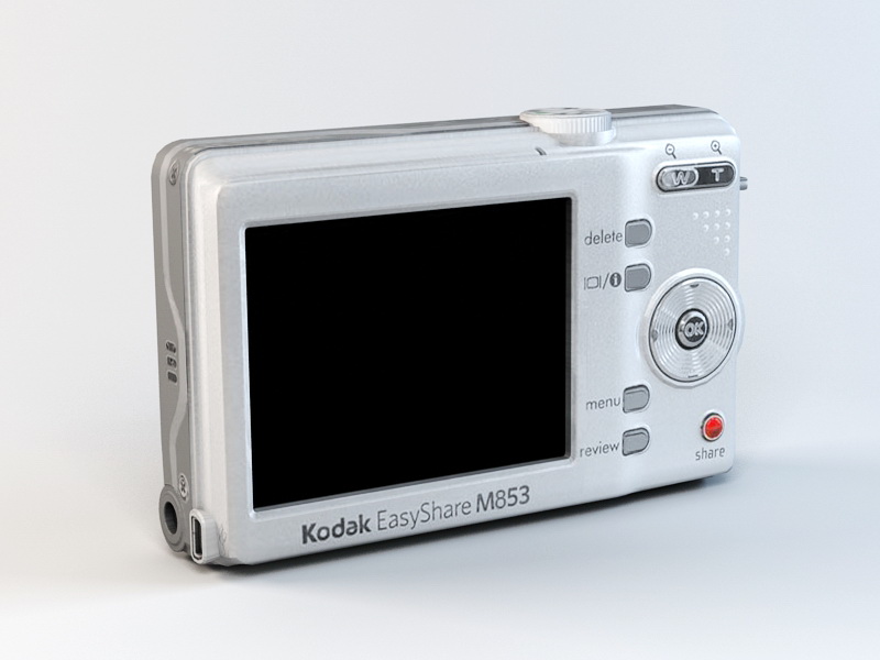 Kodak EasyShare M853 Camera 3d rendering