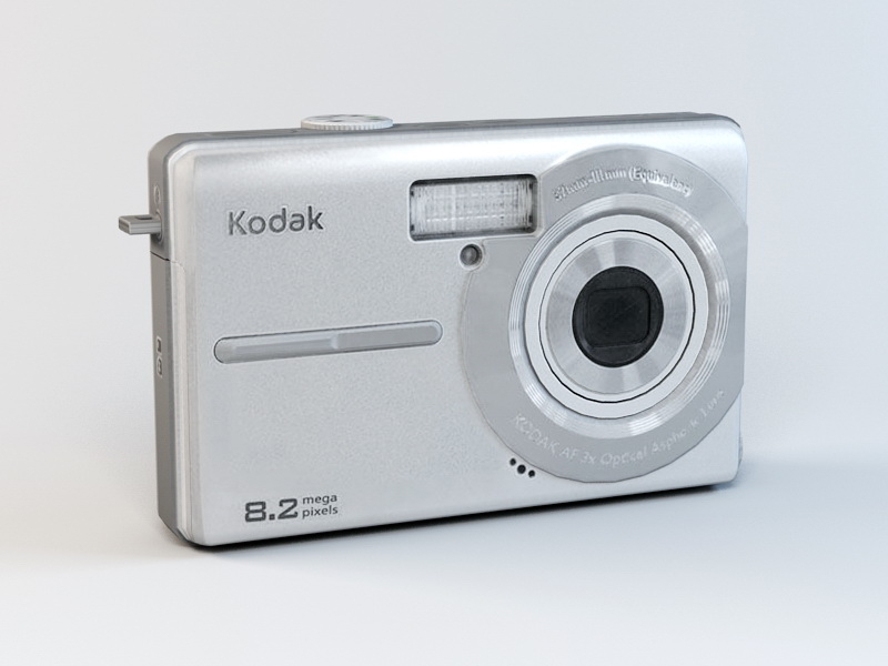 Kodak EasyShare M853 Camera 3d rendering