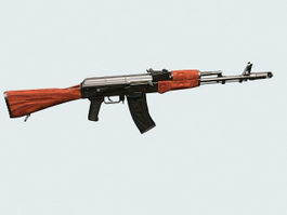 AK-47 Rifle 3d model preview